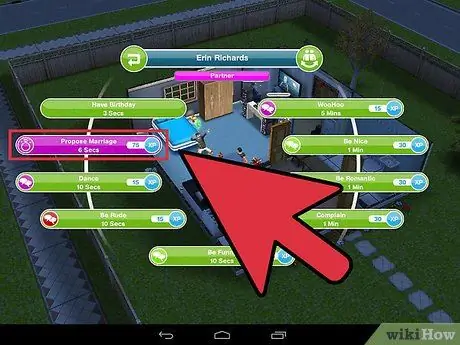 Vydajte sa v hre The Sims Freeplay, 5. krok