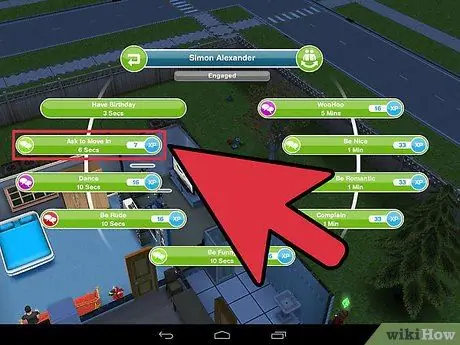 Παντρευτείτε στο Sims Freeplay Βήμα 6