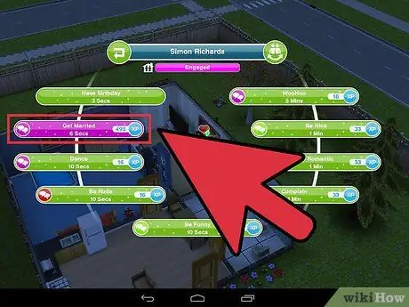 Casar-se al Sims Freeplay Pas 8