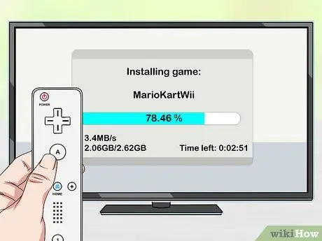 Snimite Wii igre na disk Korak 55