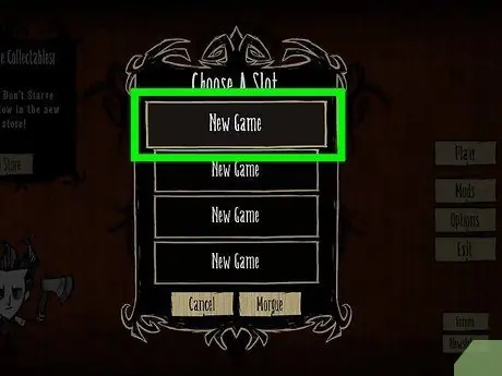 Sblocca i personaggi in Don't Starve Step 2