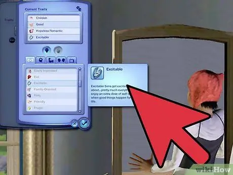 Vytvorte si Simíka pri hraní hry Sims 3, krok 7