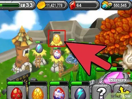 Αναπαραγωγή χρυσού δράκου στο DragonVale Βήμα 4