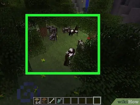 ผสมพันธุ์สัตว์ใน Minecraft ขั้นตอนที่ 1