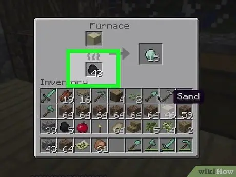 Make Glass in Minecraft Step 3