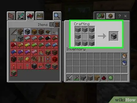 Faire un piston dans Minecraft Étape 5