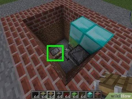 Izgradite lift u Minecraftu Korak 14