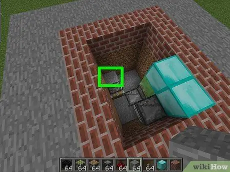 Bouw een lift in Minecraft Stap 15