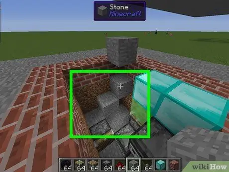 Costruisci un ascensore in Minecraft Passaggio 16