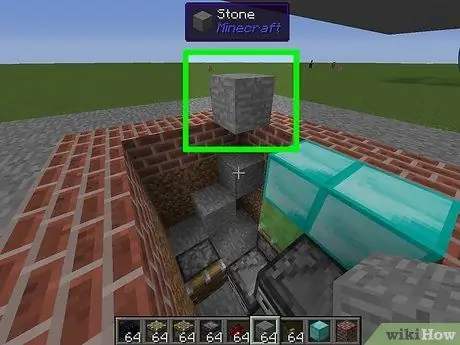 Costruisci un ascensore in Minecraft Passaggio 17