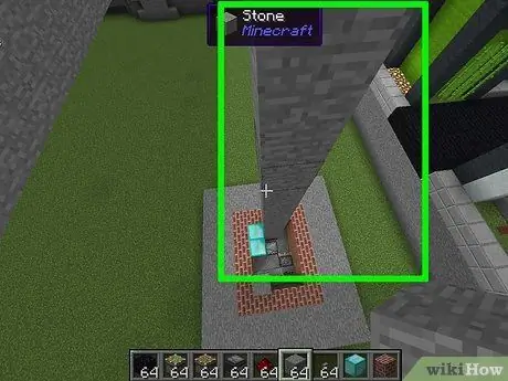 Baue einen Aufzug in Minecraft Schritt 20