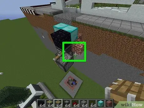 Izgradite lift u Minecraftu Korak 25