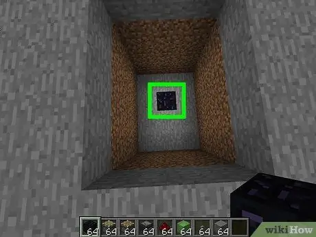 Baue einen Aufzug in Minecraft Schritt 3