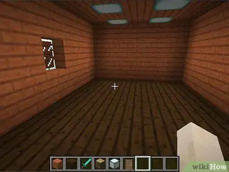 Tạo phòng tắm trong Minecraft Bước 1