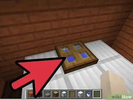 Maak een badkamer in Minecraft Stap 5