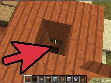 Maak 'n badkamer in Minecraft Stap 8