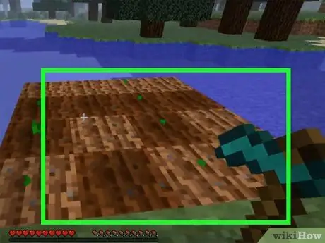 Zaden planten in Minecraft Stap 14