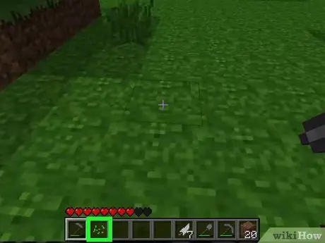 Istuta siemenet Minecraftissa Vaihe 2