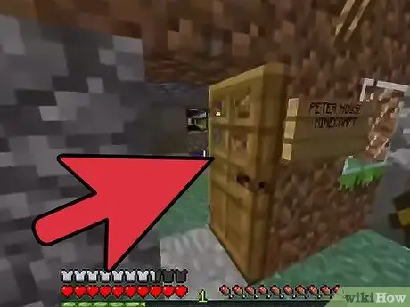 Byg en dør i Minecraft Trin 6