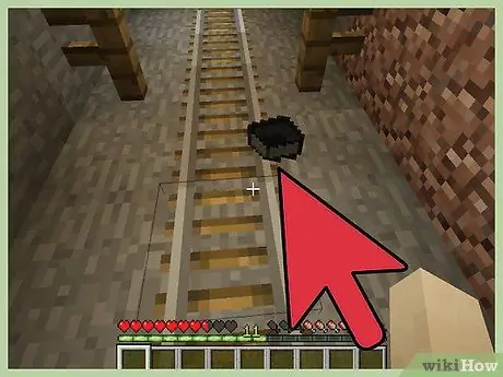 Crea un carrello da mine in Minecraft Passaggio 21