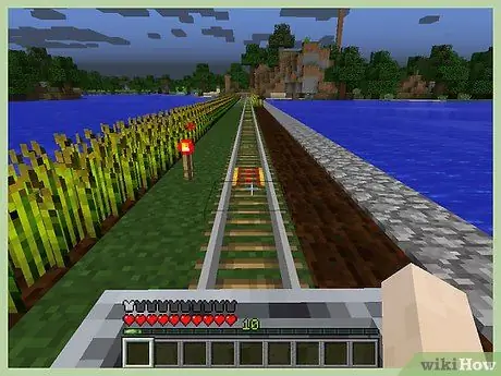 Crea un carrello da mine in Minecraft Passaggio 23