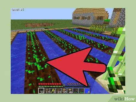 Làm bánh mì trong Minecraft Bước 3