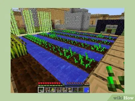 Làm bánh mì trong Minecraft Bước 4