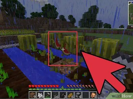 Najděte melounová semínka v kroku 14 Minecraftu