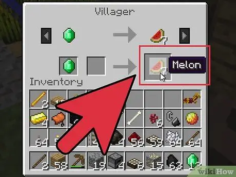 Trova i semi di melone in Minecraft Passaggio 8