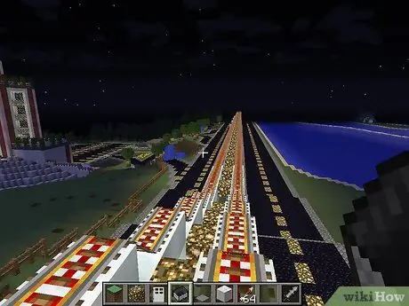 Izgradite željeznički sustav na Minecraftu Korak 1