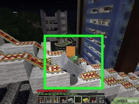 Bauen Sie ein Eisenbahnsystem auf Minecraft Schritt 18