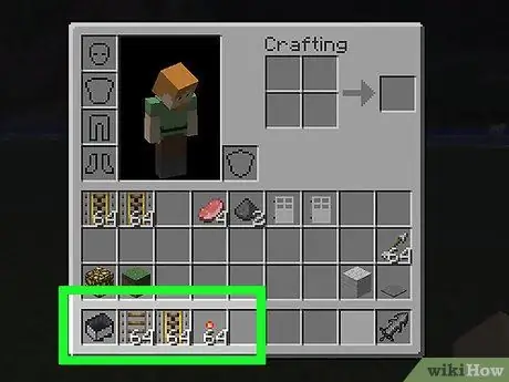 Minecraft Adım 2'de Raylı Sistem İnşa Edin