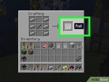 Bauen Sie ein Eisenbahnsystem auf Minecraft Schritt 6