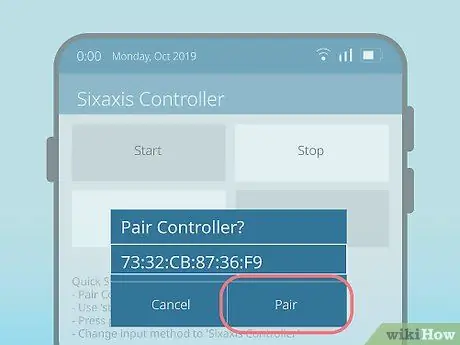 Օգտագործեք PS3 վերահսկիչ անլար Android- ում ՝ Sixaxis Controller- ով: Քայլ 19