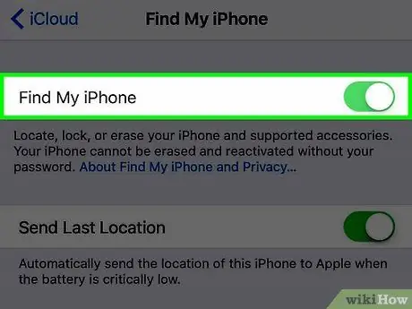 Feu un seguiment d'un iPhone amb el pas 5 de Find My iPhone