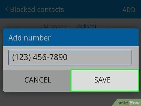 Block a Number on Android Step 30