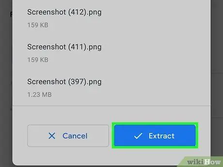 I-zip ang isang File Hakbang 20