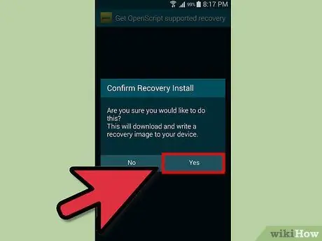 Nruab Nruab Custom ROM ntawm Android Kauj Ruam 12