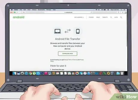 Connetti Android a un Mac Passaggio 2