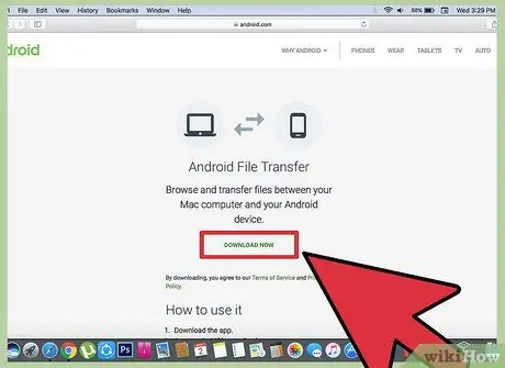 Connect Android to a Mac Step 3