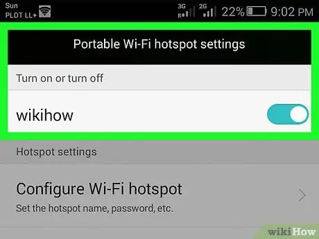 Android 1 -də Hotspot -a kimlərin bağlı olduğunu görün