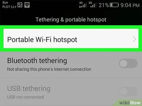 Se hvem som er koblet til ditt hotspot på Android Trinn 10