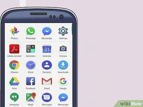 Etapa 3 para ligar um telefone Android