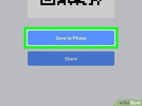 Kasutage Androidis 8. sammus Facebookis QR -koode