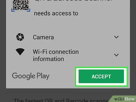 Escanee códigos de barras con un teléfono Android usando el escáner de código de barras Paso 6