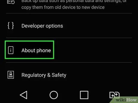 Find dit telefonnummer på Android Trin 6