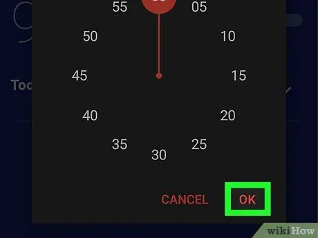 Configure su alarma de Android Paso 5