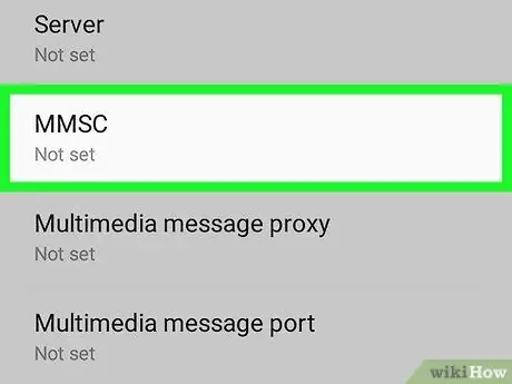 Blokkeer multimediaberichten (MMS) op Samsung Galaxy Stap 14