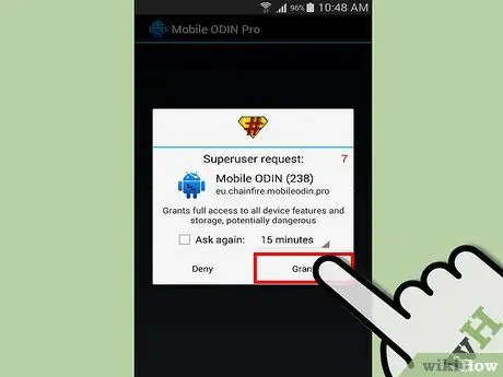 Gunakan Odin Mudah Alih pada Android Langkah 7