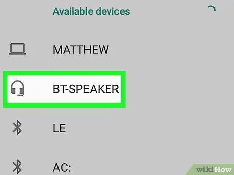 Ikonekta ang mga Bluetooth Speaker sa Android Hakbang 5